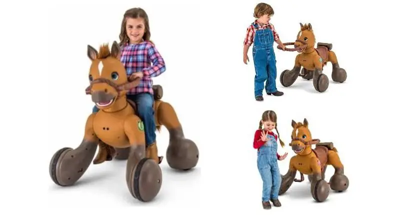motorized ride on pony